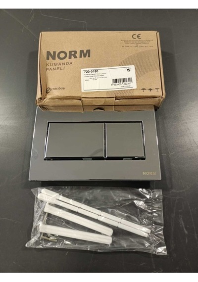 Norm Kumanda Paneli Parlak Krom 720-0180 VitrA- Diğer