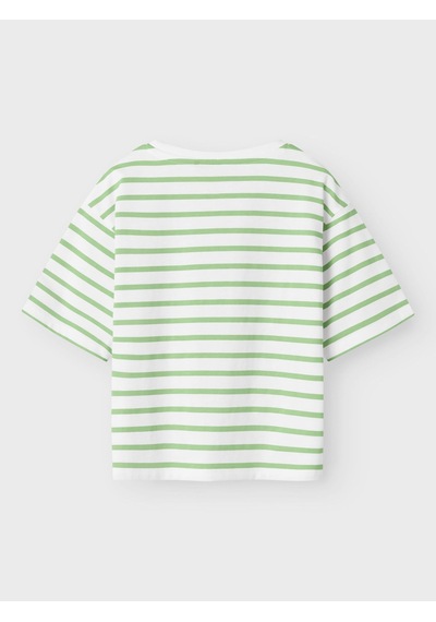 Name It Nkfvitanni Ss Short Rlx Top Unisex Çocuk T-shirt 13241646 Yeşil