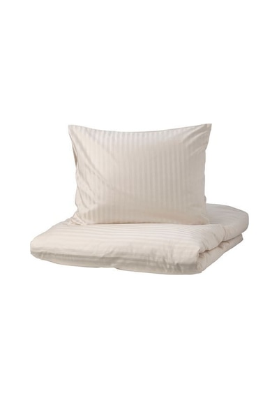 Ikea Nattjasmın Çift Kişilik Nevresim Takımı 220 X 240 Cm Bej