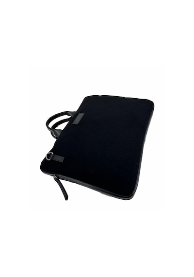 Kanvas Laptop Çantası 13 İnç Siyah Çok Renkli