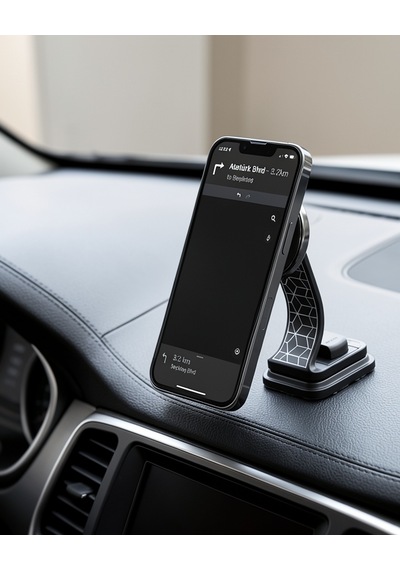 Katlanabilir Manyetik Araç Telefon Tutucu, 360 Derece Döner Stand Çok Renkli