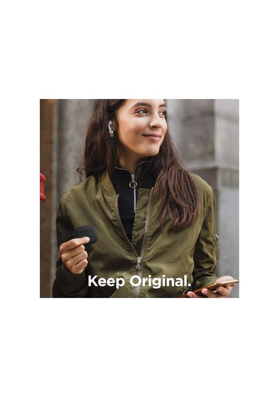 Caseonn Apple Airpods Uyumlu 5 Kılıf Askı Aparatlı Lansman Beyaz