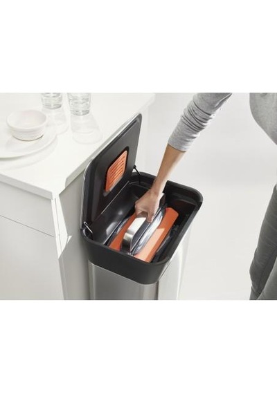 Joseph Joseph Titan Çöp Kovası 30 Litre Paslanmaz Çelik