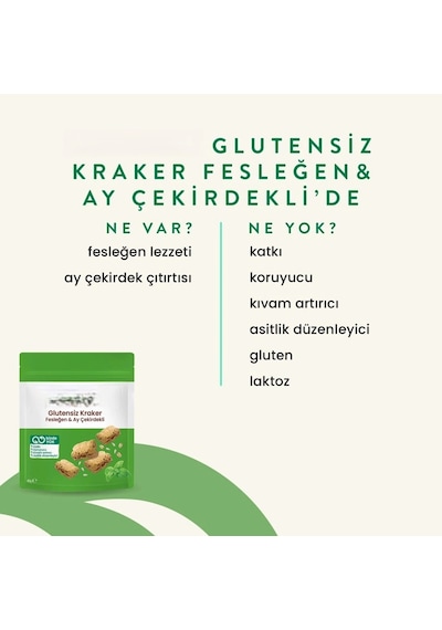 Mey İthalat Fesleğenli Ayçekirdekli Kraker 40 Gr