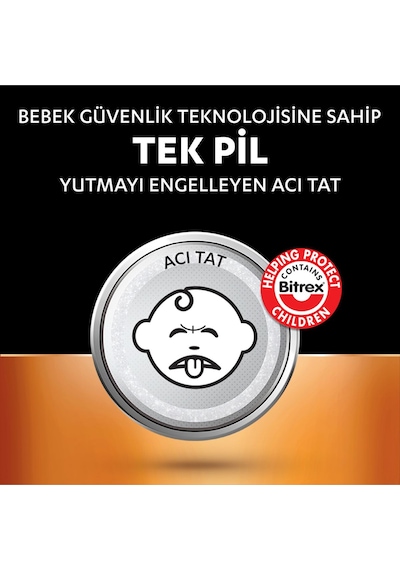 Duracell Özel 2016 Lityum Düğme Pil 3V CR2016 4'lü Paket