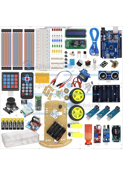 Arduino Profesyonel Sensör Eğitim Seti