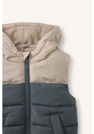Defacto Polar Astarlı Yelek Erkek Bebek A2848a526augr314 Gri-gr314