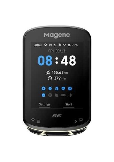 Magene C506se Smart Gps Bisiklet Bilgisayarı Siyah