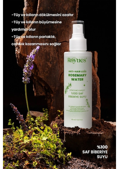 Biberiye Suyu 2 Li Set - Dökülme Karşıtı Ve Saç Uzatma Etkili Saç Toniği 150ml + 150ml