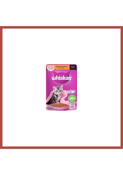 Whiskas Pouch Sos İçinde Kümes Hayvanlı Yavru Kedi Konservesi 85 Gr Erdotıca