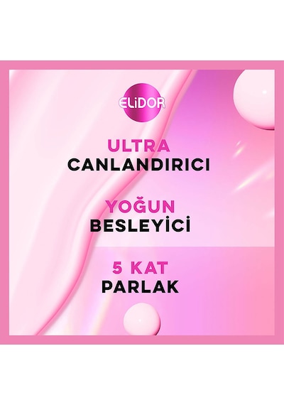 Elidor Saç Bakım Şampuanı Ultra Işıltı Yoğun Parlaklık 400 Ml X3