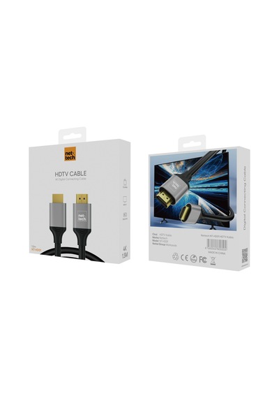 Nettech NT-HD01 4K Örgü 1.5 CM Hdmi Kablo