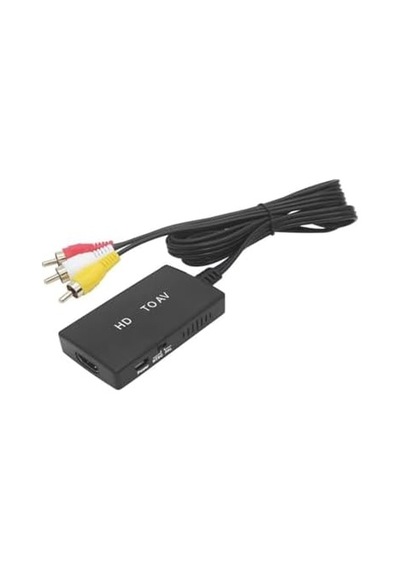 Hdtv'den Hd'ye Dönüştürücü Hdmı İle Rca Av/cvsb L/r Video 1080p İle Uyumlu Hdtv To Av Zr1124