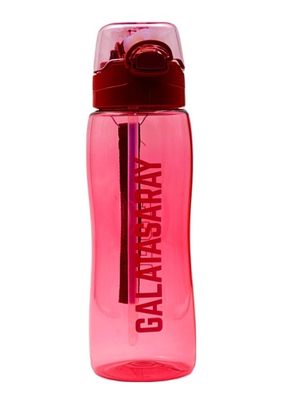 Galatasaray Lisanslı Pipetli Plastik Matara 750 Ml 24595