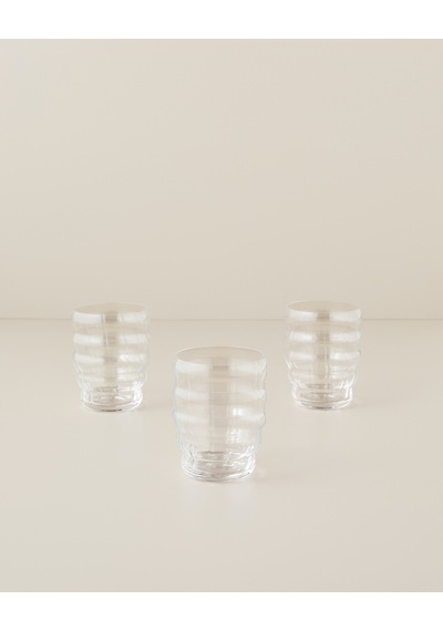English Home Mareo Cam 3'lü Bardak 400 Ml Şeffaf