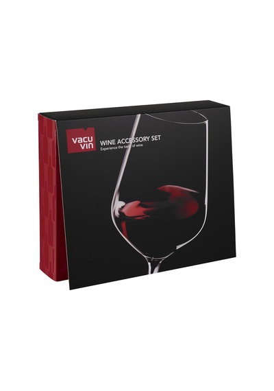 Vacu Vin Experience 6 Parçalı Şarap Seti, Şarap Pompası, Şarap Boşaltıcı, Garson Bıçağı, Yedek Tıpa, 68897