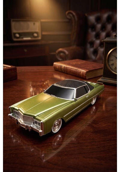 Eşref Tek 1969 Cadillac Deville Coupe Bluetooth Speaker Fm Radyo Usb