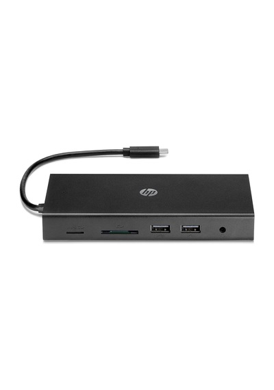 Usb-c Seyahat Desteği Usb-c Hub, Usb Hub, Usb C, Rj-45, Hdmı, Vga, Microsd, Sd, Usb, Audio Siyah