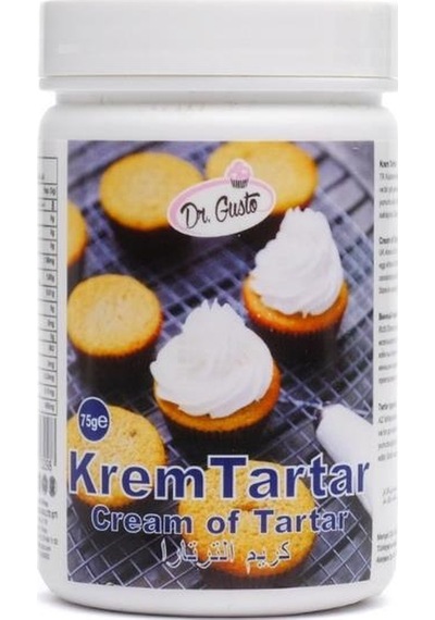 Krem Tartar 75 Gr Profesyonel Pastacılık Ve Ürün Stabilizatörü