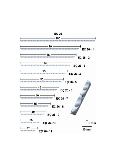 30 Cm Esnek Mobilya Çıtası (509546777)