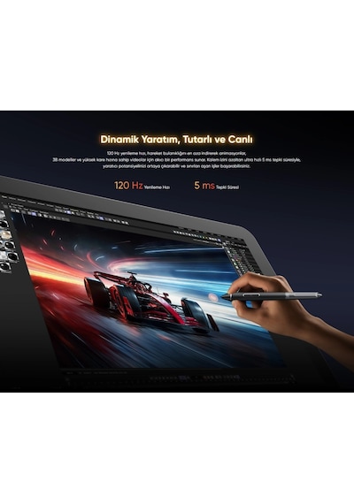 Artist Pro 27 Gen 2 Ekranlı Çizim Tableti 27" 4k 120hz Dokunmatik Ekran 16384 Basınç X3 Pro Calman Sertifikalı