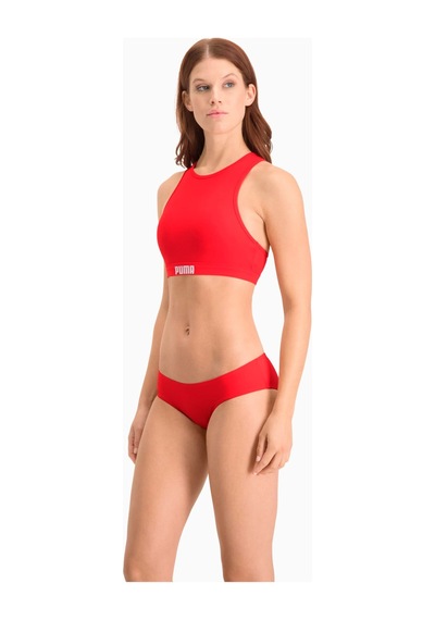 Puma Swım Kadın Bikini Altı 935057 02 Kırmızı
