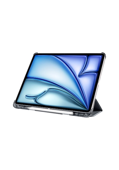 Apple Uyumlu iPad Air 11inç M2 2024 Kılıf Flip Cover Kalem Bölmeli Pc Case A2902 A2903 A2904