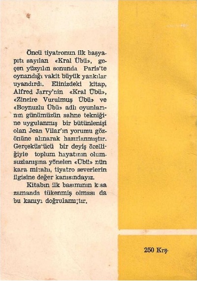 Übü - Alfred Jarry