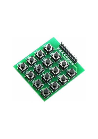 4x4 Matrix Tuş Takımı Keypad 16 Butonlu