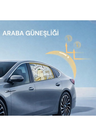Premium Lüx Ön Cam Yan Cam Perdesi, Araba Ön Cam Perdesi, Otomobil Yan Cam Güneşliği,oto Güneşlik Perde 2 Adet S Genel