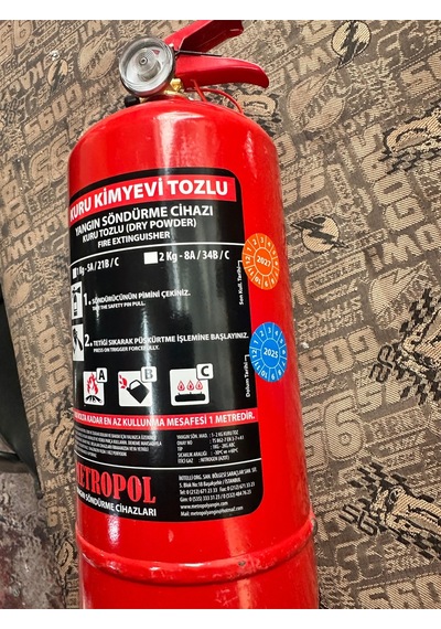 2 Kg Kkt Yangın Söndürme Cihazı