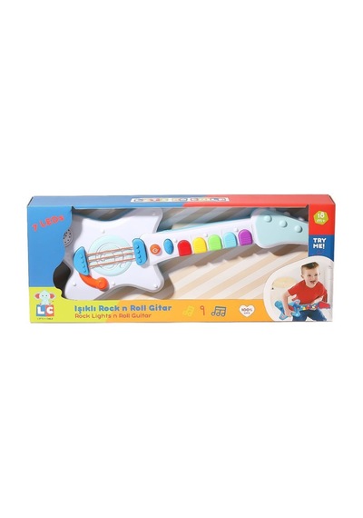 Lc-30986 Işıklı Roc N Roll Gitar