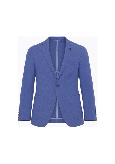 Plus Scorpion Erkek Slim Fit Blazer Ceket Tek Düğmeli Çift Yırtmaçlı Torba Cepli Yarım Astarlı Saks Plus Scorpion Erkek Slim Fit Blazer Ceket Tek Düğmeli Çift Yırtmaçlı Torba Cepli Yarım Astarlı Saks