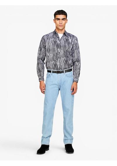 Sisley Koton Detroit Regular Fit Denim Pantolon Erkek Renkli Pantolon - 323a4v8jse01k Siyah