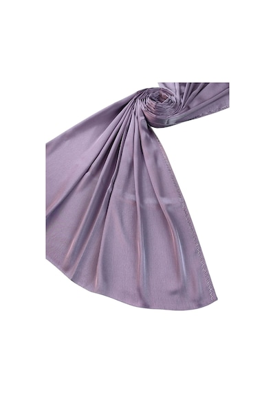 Mim Eşarp Mısırlı Eşarpları Taşlı Jan Jan Abiye Şal 75x190 Cm Lila