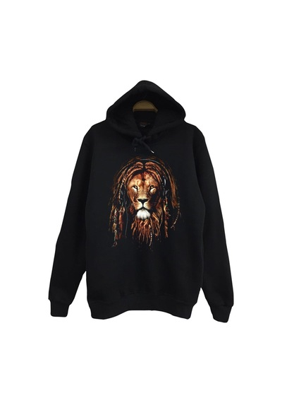 Aslan Hippi Baskılı Sweatshirt 001