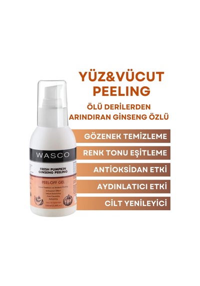 Ölü Derilerden Arındıran Ginseng Özlü, Yenileyici, Aydınlatıcı Yüz Ve Vücut Peelingi