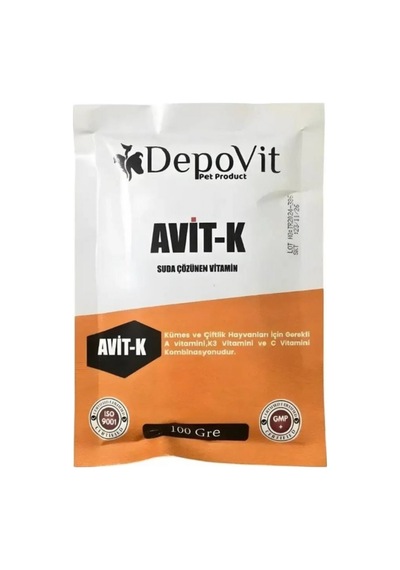 Avit-k 100 Gr Suda Çözünen Vitamin