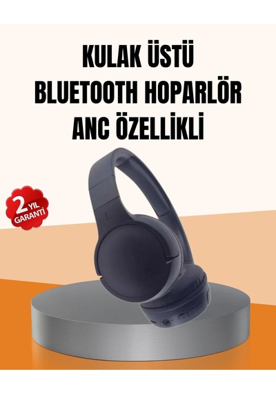 Ayarlanabilir Baş Bantlı Kablosuz Kulak Üstü Kulaklık