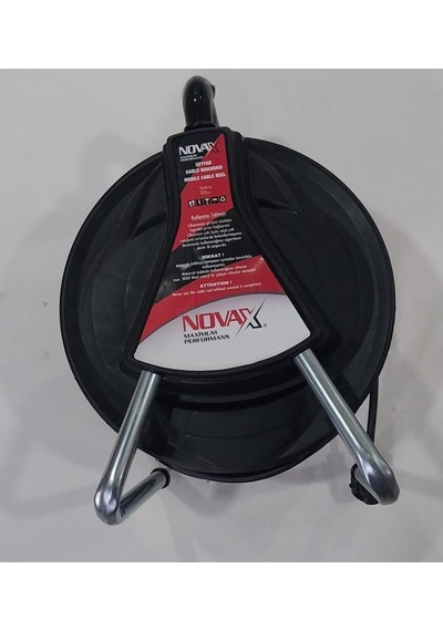 Novax 4lü Grup Makaralı Uzatma Kablo 3x2.5 20mt