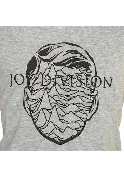 Bant Giyim - Joy Division Gri Erkek T-Shirt Tişört