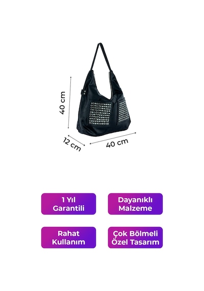 Kriste Bell Kadın Çanta Siyah 26534 Siyah