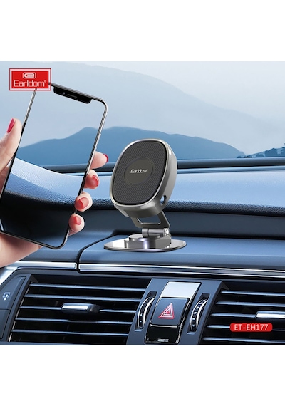 Earldom Eh177 Yapışlı Mıknatıslı 360 Derece Ayarlanabilen M414