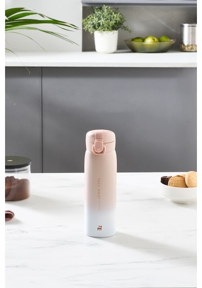 Karaca Skyfall Çelik Sızdırmaz Termos Pembe 500 ml