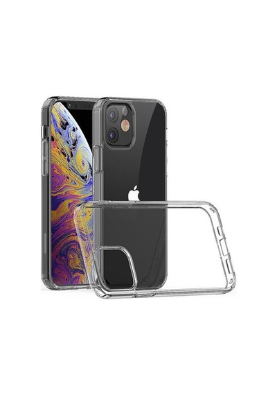 Apple Uyumlu iPhone 12 Mini Kılıf Şeffaf Tam Koruma Sağlayan Premium Tpu Silikon Kapak Ryc/coss Şeffaf