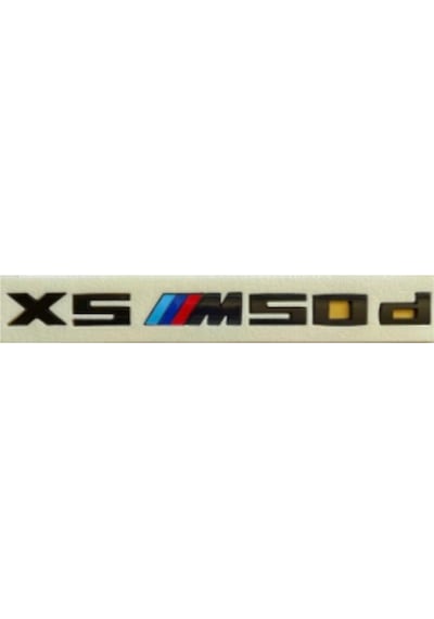 X5m50d Siyah Bagaj Yazısı 3a 3d 3abs