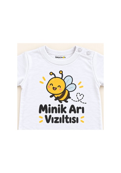 Babylimon Minik Arı Vızıltısı Beyaz Kısa Kollu Çıtçıtlı Bebek Zıbını Beyaz - Minik Arı Vızıltısı - 928161962 Beyaz - Minik Arı Vızıltısı Babylimon Minik Arı Vızıltısı Beyaz Kısa Kollu Çıtçıtlı Bebek Zıbını Beyaz - Minik Arı Vızıltısı - 928161962 Beyaz - Minik Arı Vızıltısı