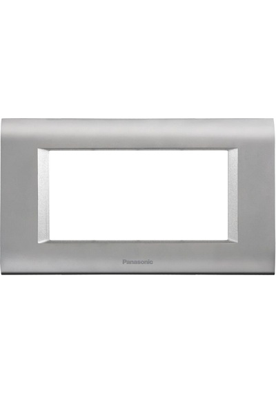 Viko Panasonic Thea 4m Sistema Chrome Matt+metalik Beyaz Çerçeve - Wvtf18445cm-tr