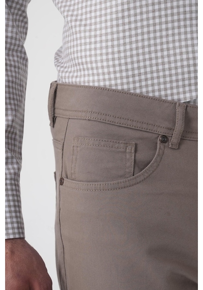Bisse Erkek 5 Cepli Spor Pamuk Bej Pantolon Pns25k25208 D07 Bej