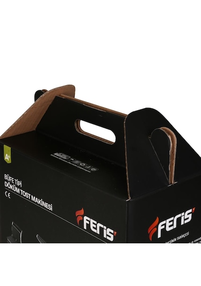 Feris Büfe Tipi Döküm Tost Makinesi Antrasit
